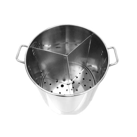 Stock Pot 52 QT Steamer with Divider Stainless Steel Brew Big Vaporera Tamalera Tamales 13Gal : Amazon.sg: Home. Skip to main content.sg. Delivering to Singapore 049145 Update location All. Search Amazon.sg. EN. Hello ...